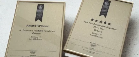 Η MIBS Group Διακρίνεται Διεθνώς στα European Property Awards 2025